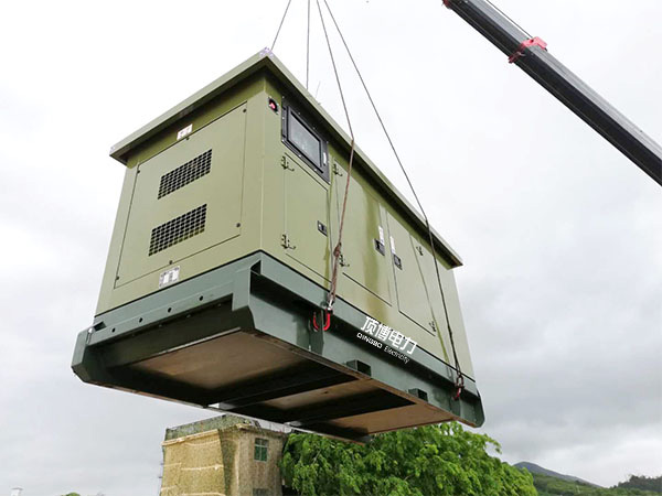 柴油發電機組排氣系統